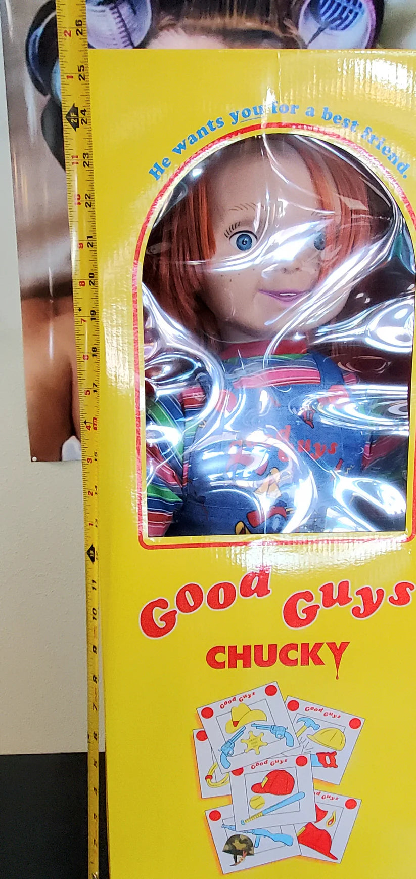 Chucky Doll Childs Play Good Guys Doll Spirit Halloween 24" Tall