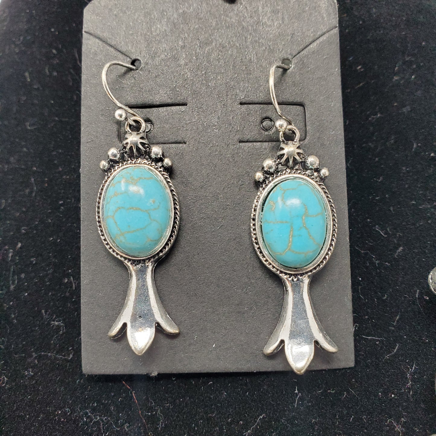 Faux Squash Blossom with Earrings- Sold out! but will return soon!