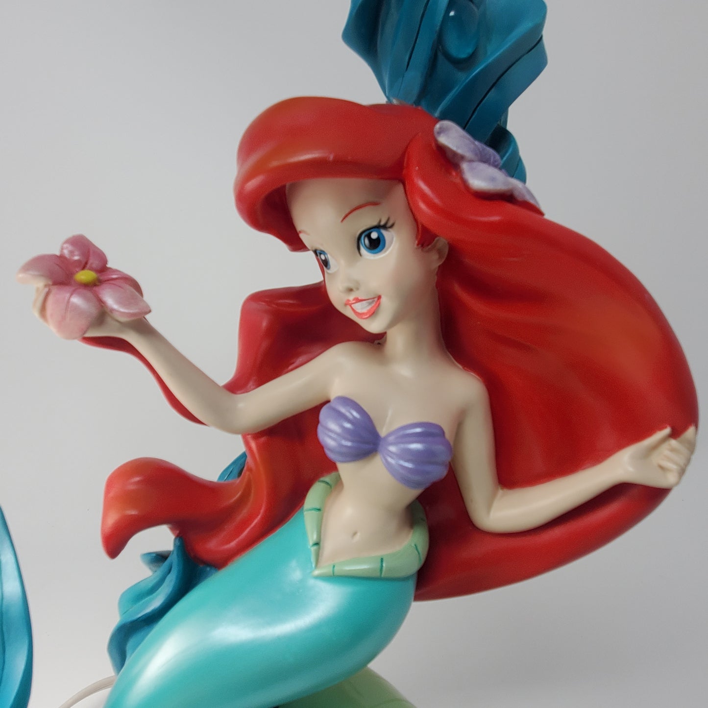 Vintage Rare Ceramic Ariel Figure Lamp 2004