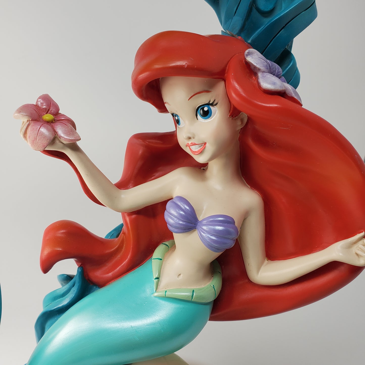 Vintage Rare Ceramic Ariel Figure Lamp 2004