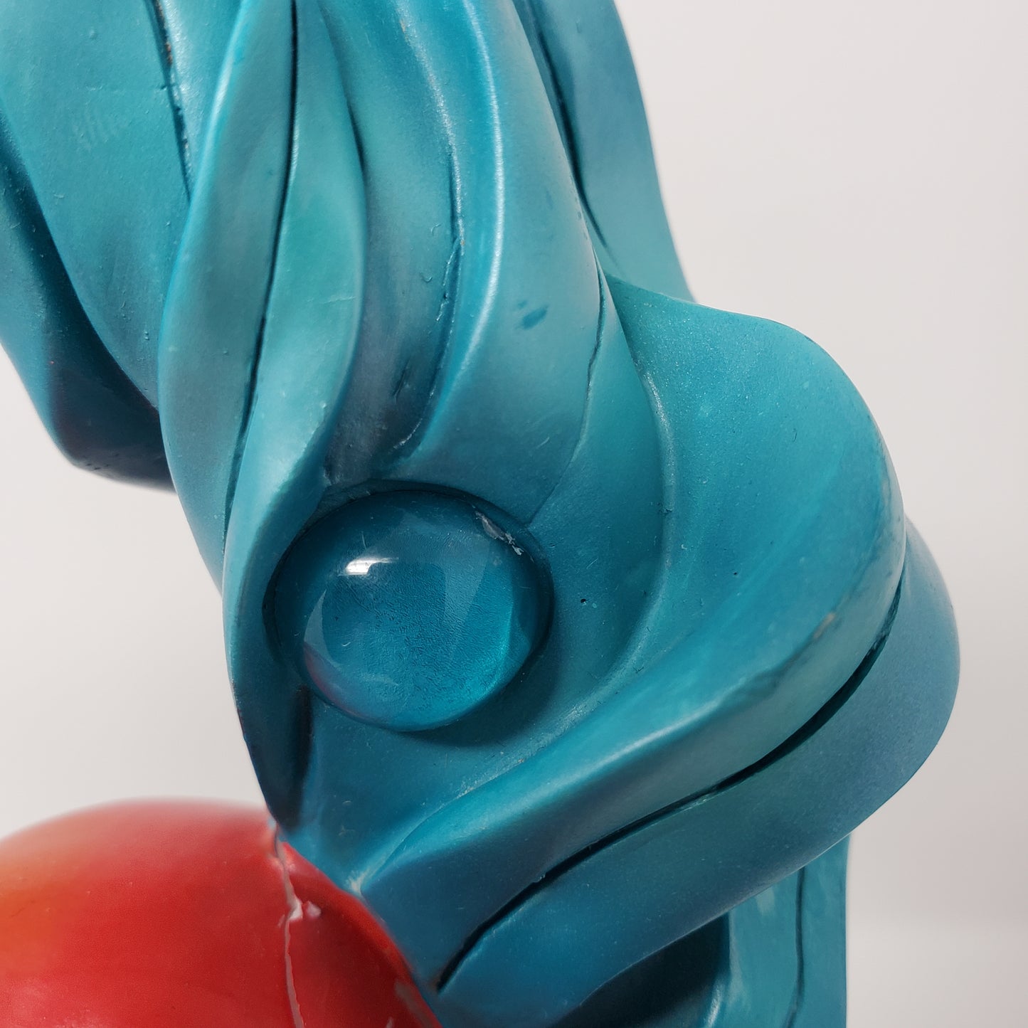 Vintage Rare Ceramic Ariel Figure Lamp 2004