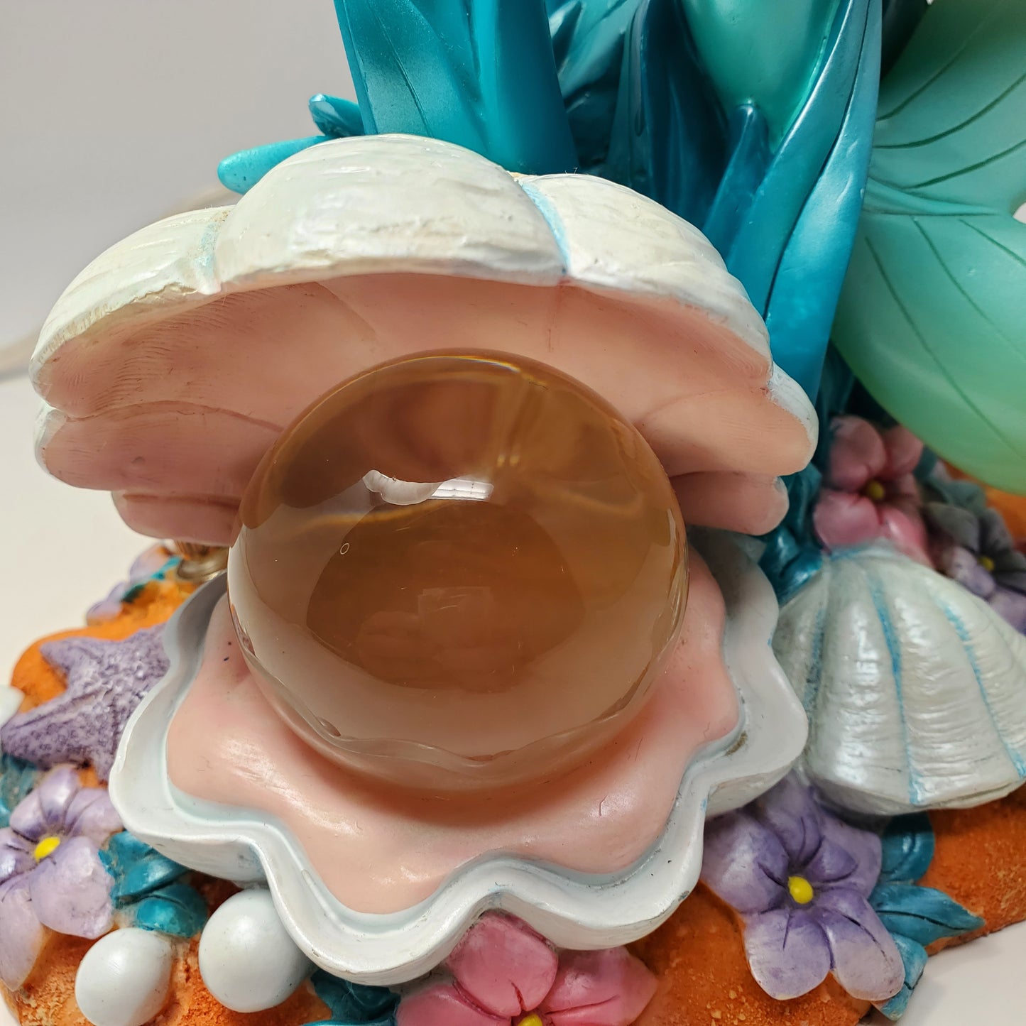Vintage Rare Ceramic Ariel Figure Lamp 2004