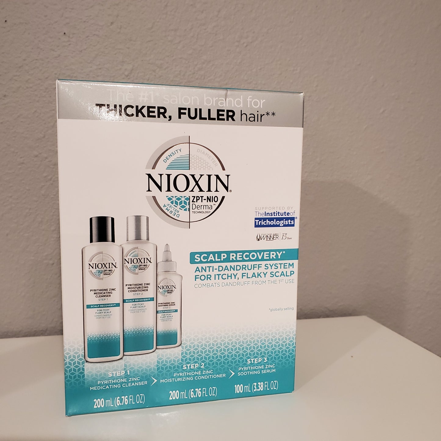 Nioxin Anti-Dandruff System Kit for itchy flaky scalp