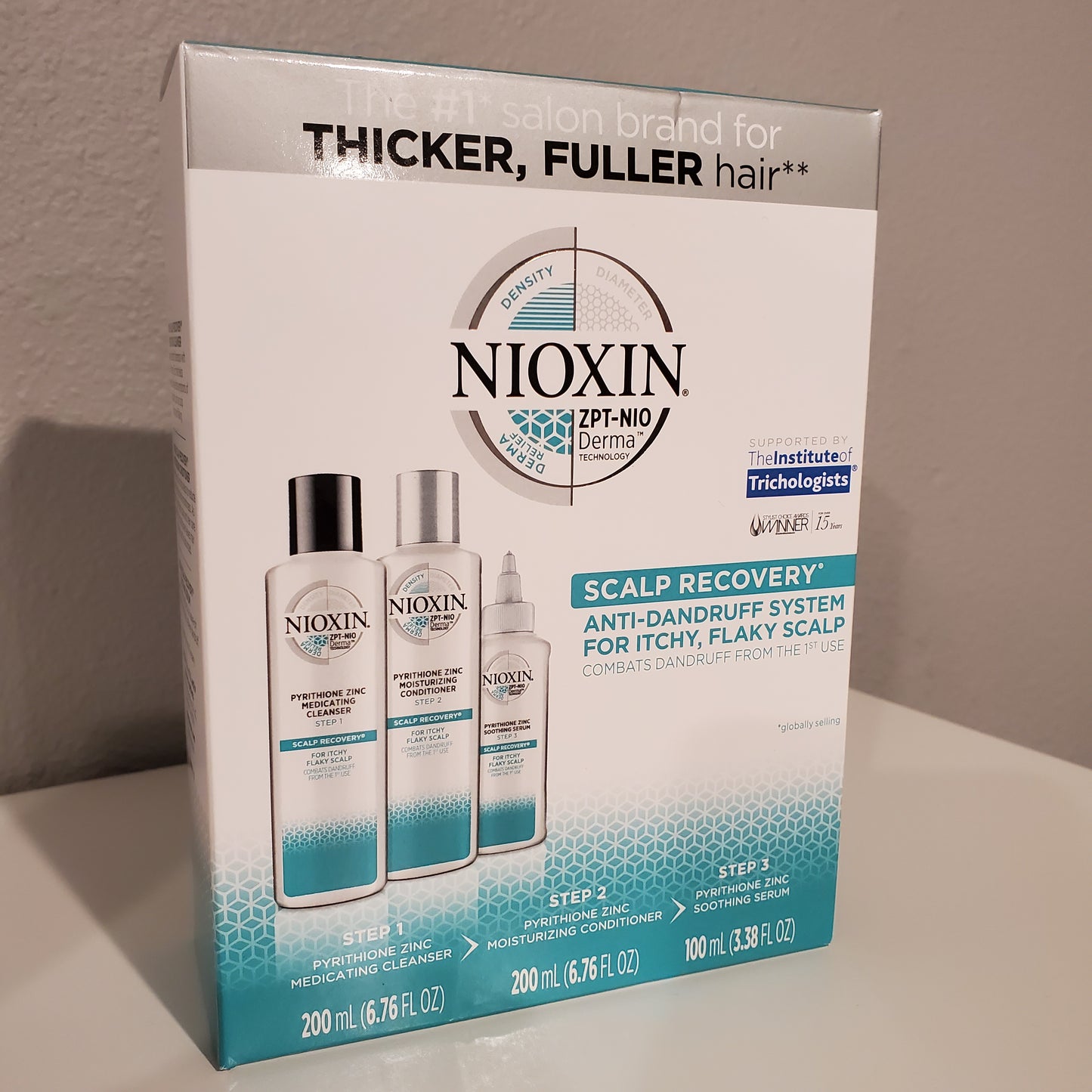 Nioxin Anti-Dandruff System Kit for itchy flaky scalp