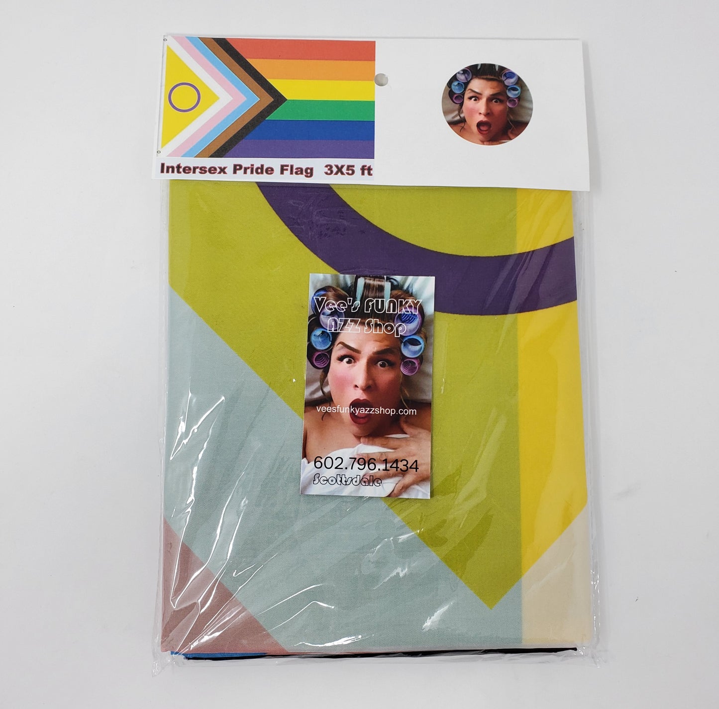 Intersex Pride Flag 3ft X 5ft