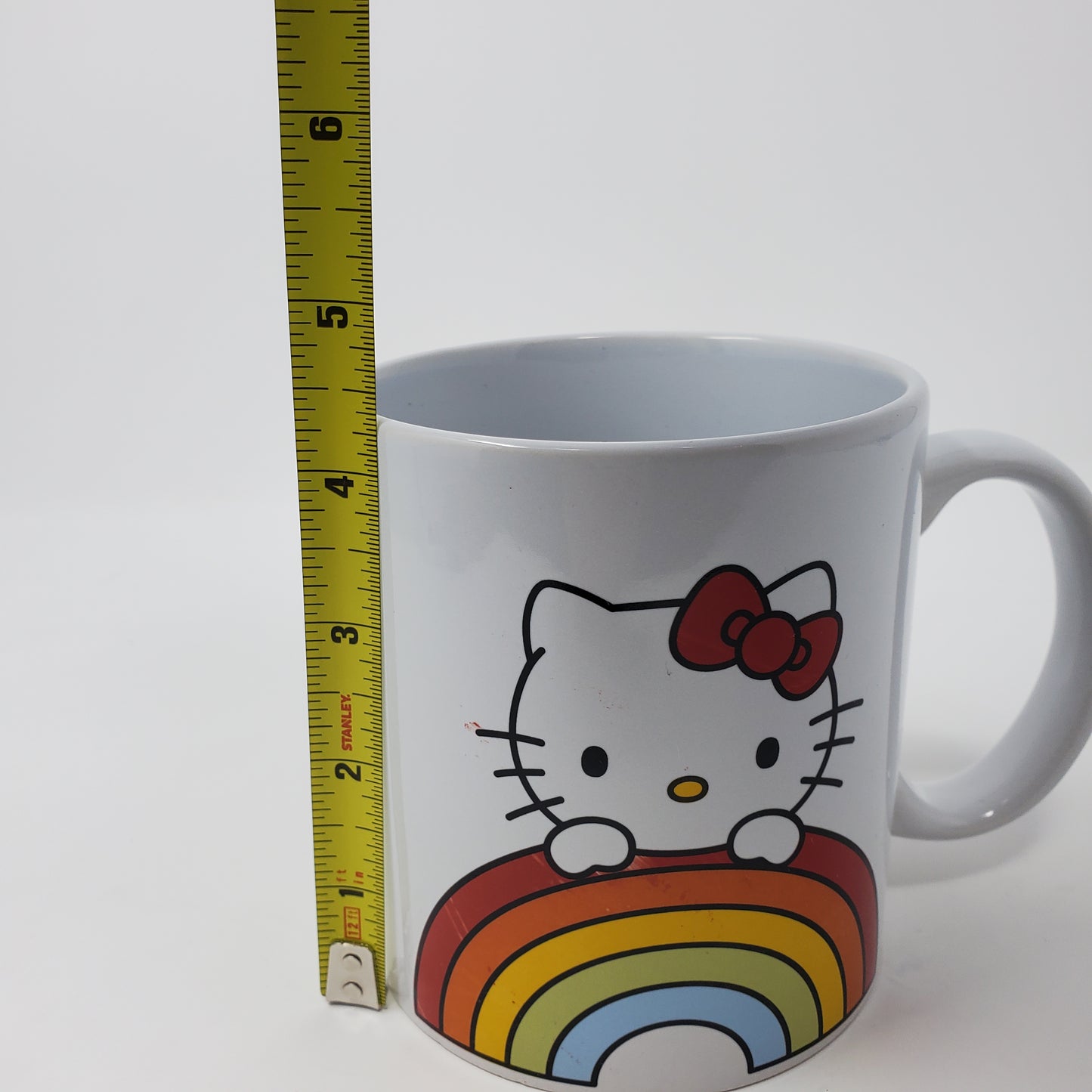 Hello Kitty 20 oz Ceramic Rainbow Mug by Sanrio
