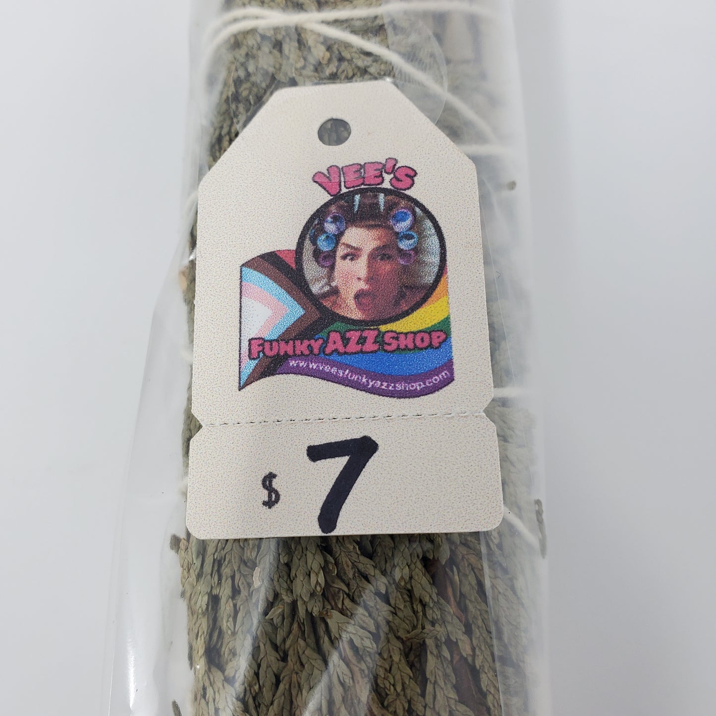 Vees "White Sage & Cedar" Mix 8" Smudge Stick
