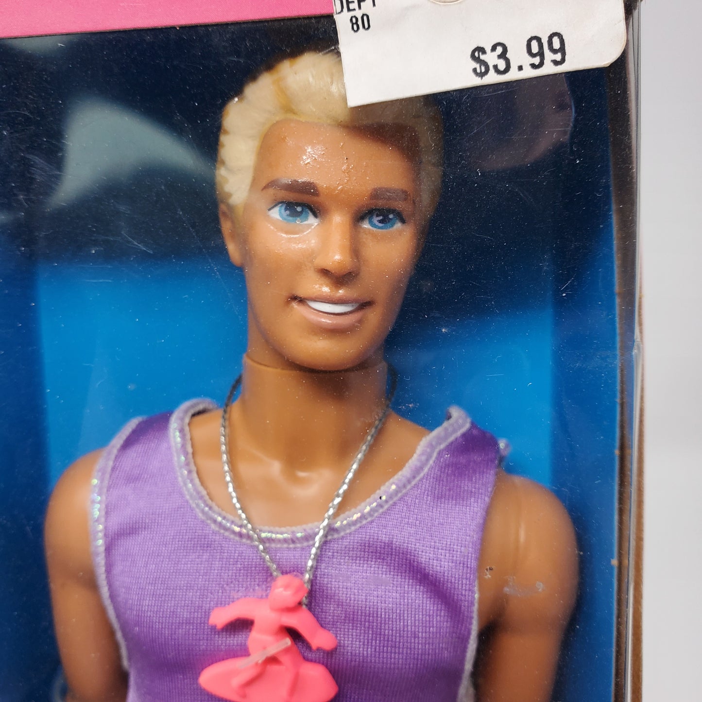 Glitter Beach Barbie Ken Doll by Mattel Vintage 1992 w/ original price tag!