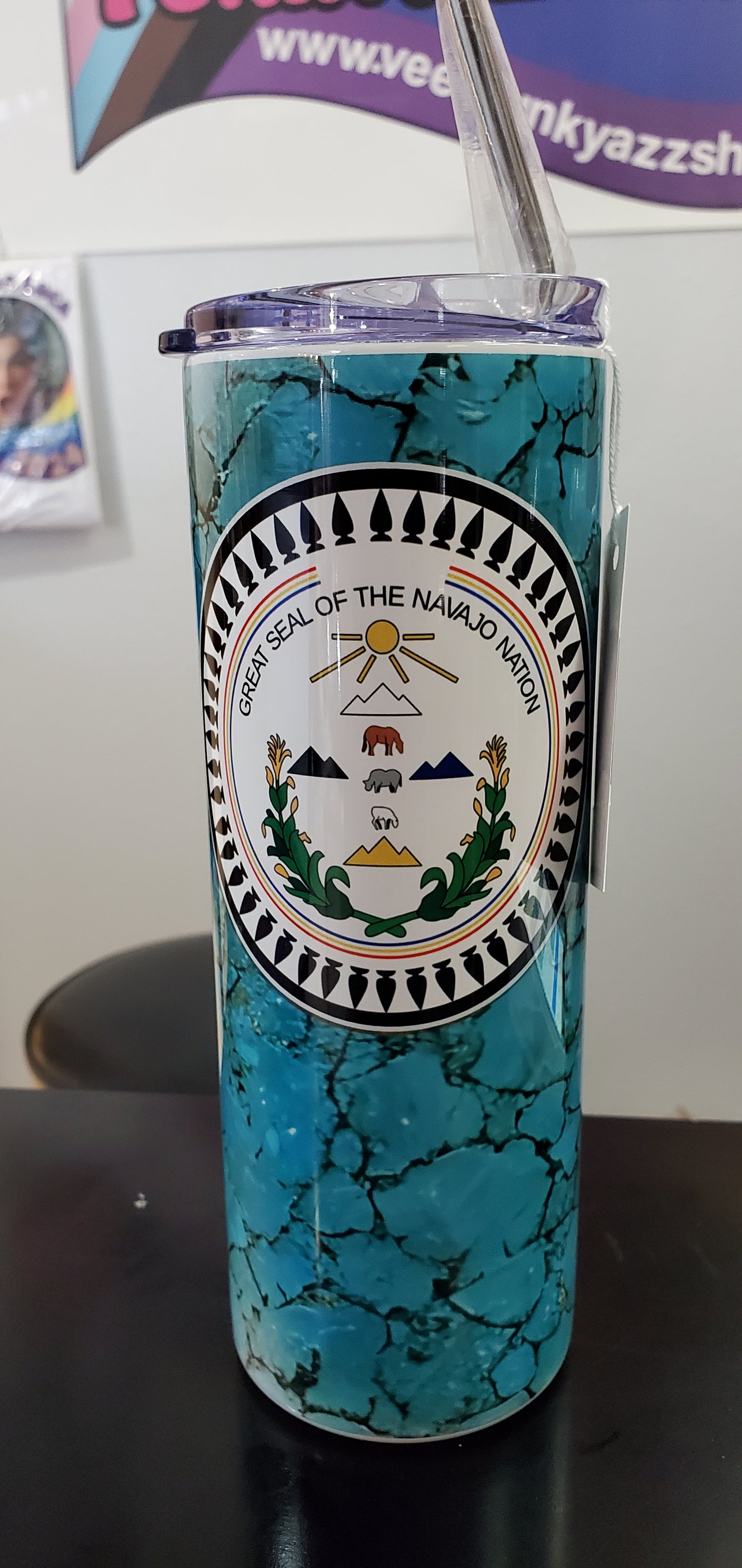 Navajo Nation Seal 20 oz Hot and Cold Sip Cup/Mug