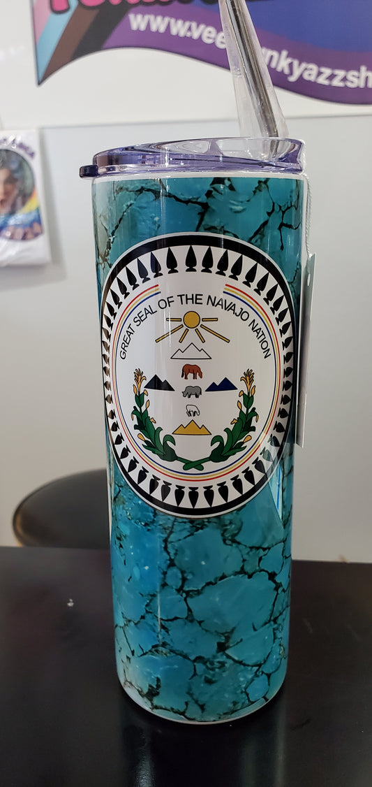 Navajo Nation Seal 20 oz Hot and Cold Sip Cup/Mug
