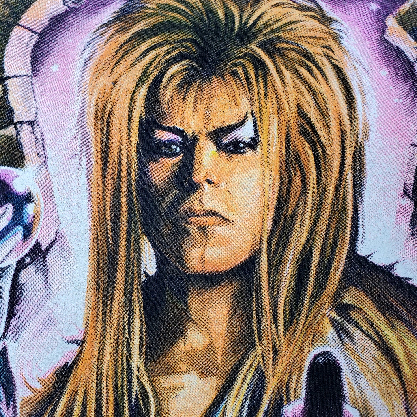 Jim Henson's Labyrinth The Goblin King Collectible Tshirt Mens size small