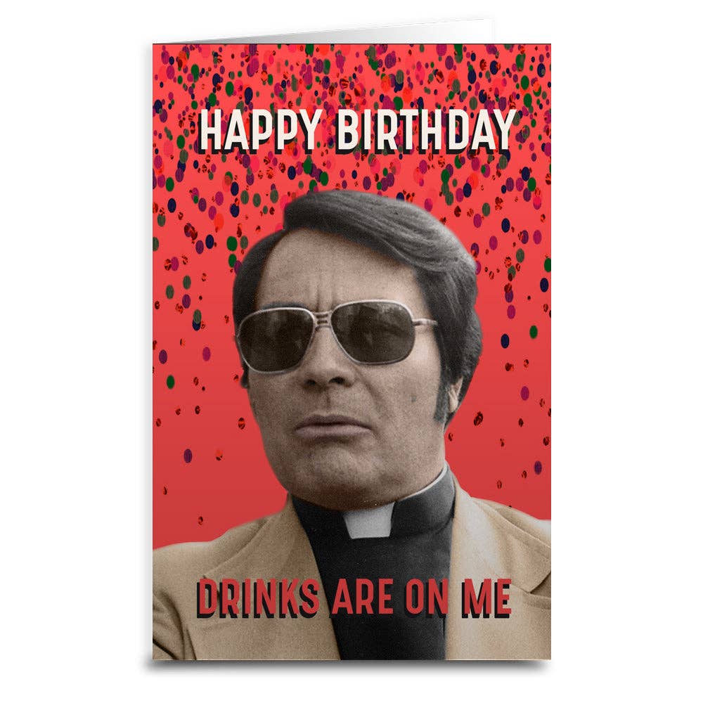 Jim Jones Birthday Greeting Card: Card & Envelope Only