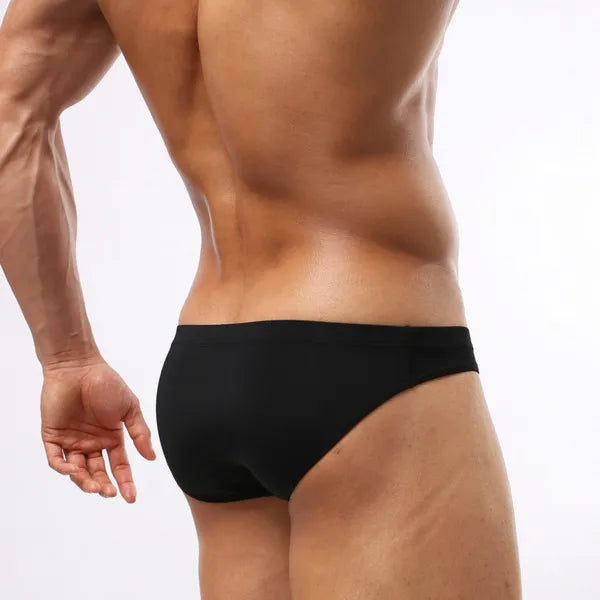 "Brave Person" Black Mens Swimsuit XL fits 32 -37 waist