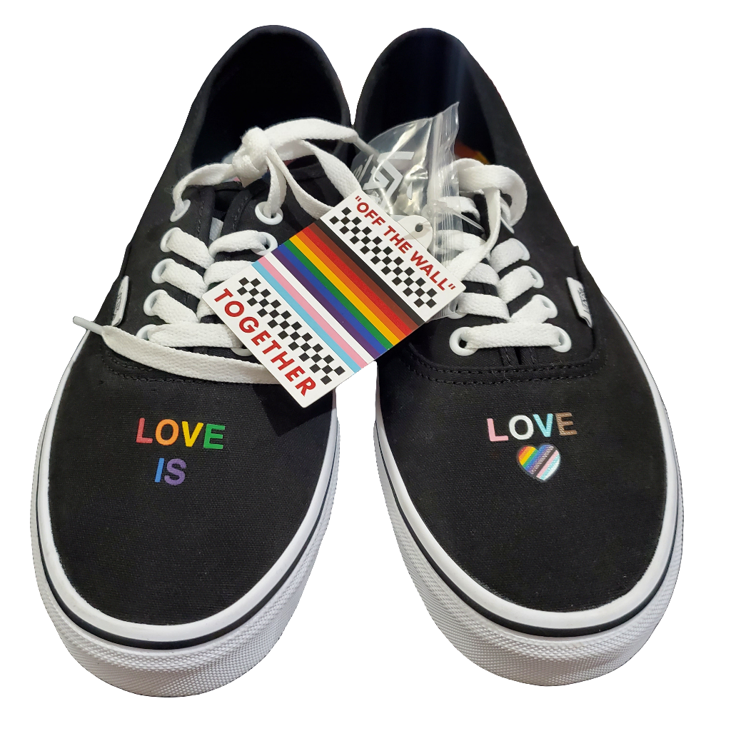 New Van's Pride Collection Love is Love Shoe Men Size 10