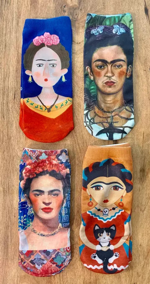 Frida Kahlo Ankle Socks