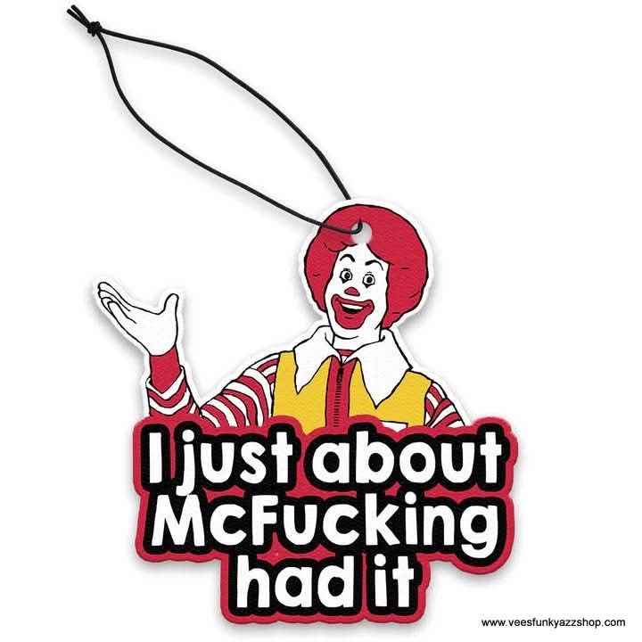 Ron McDee Vanilla Scented Air Freshener