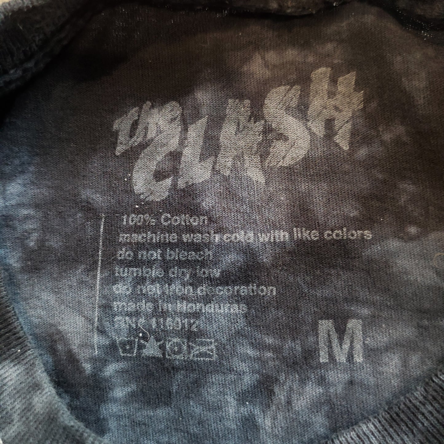 "The Clash" tie dye print Medium T-shirt