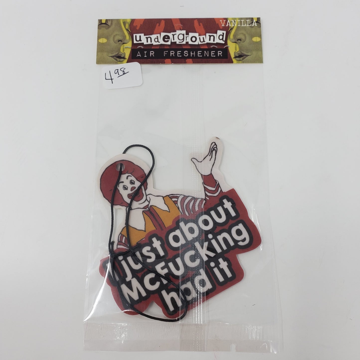 Ron McDee Vanilla Scented Air Freshener