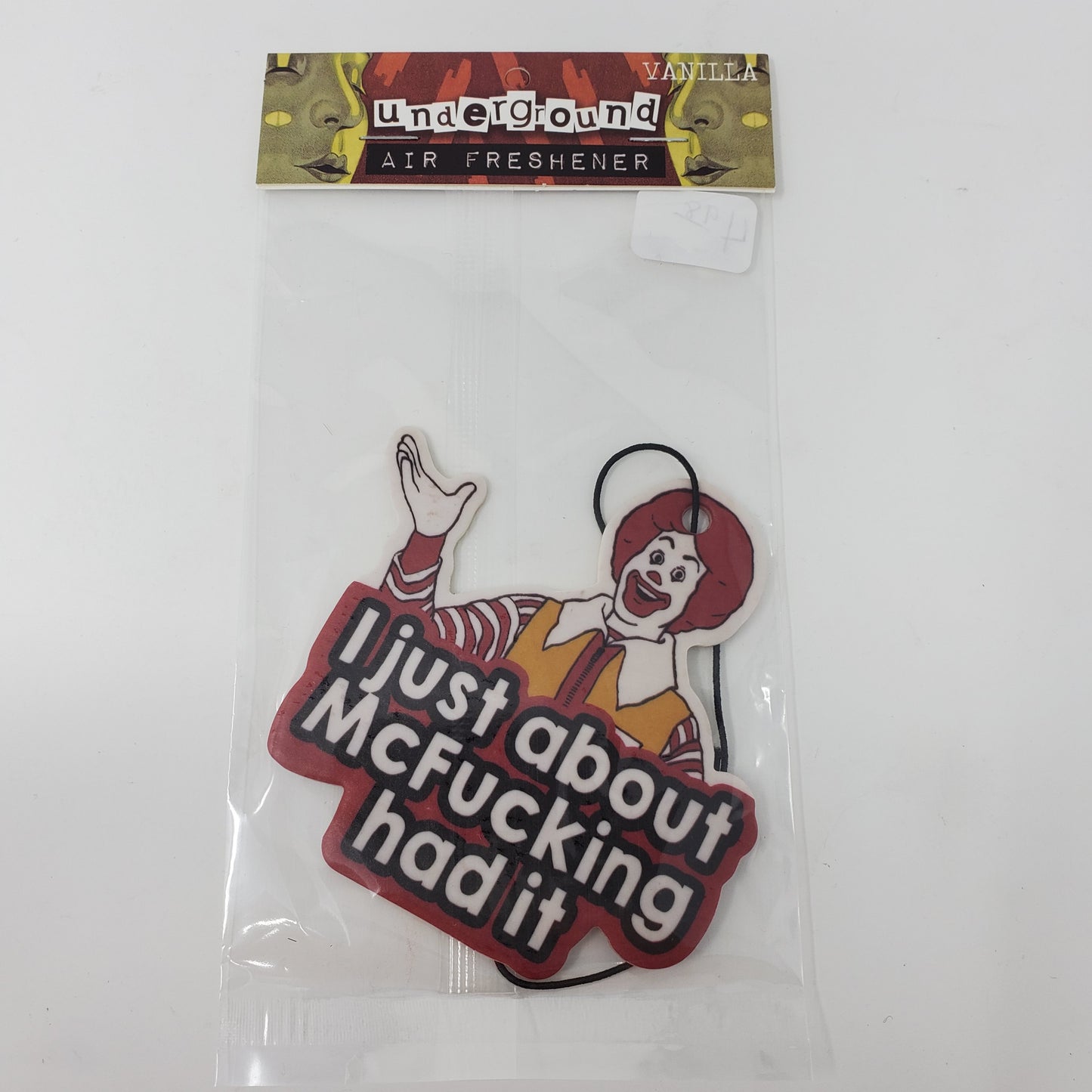 Ron McDee Vanilla Scented Air Freshener