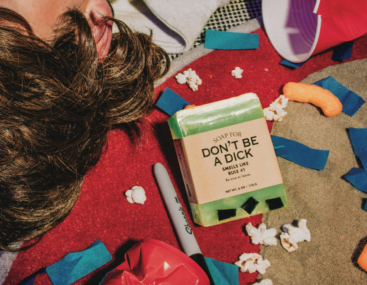 Soap for Don't Be a Dick | Funny Soap