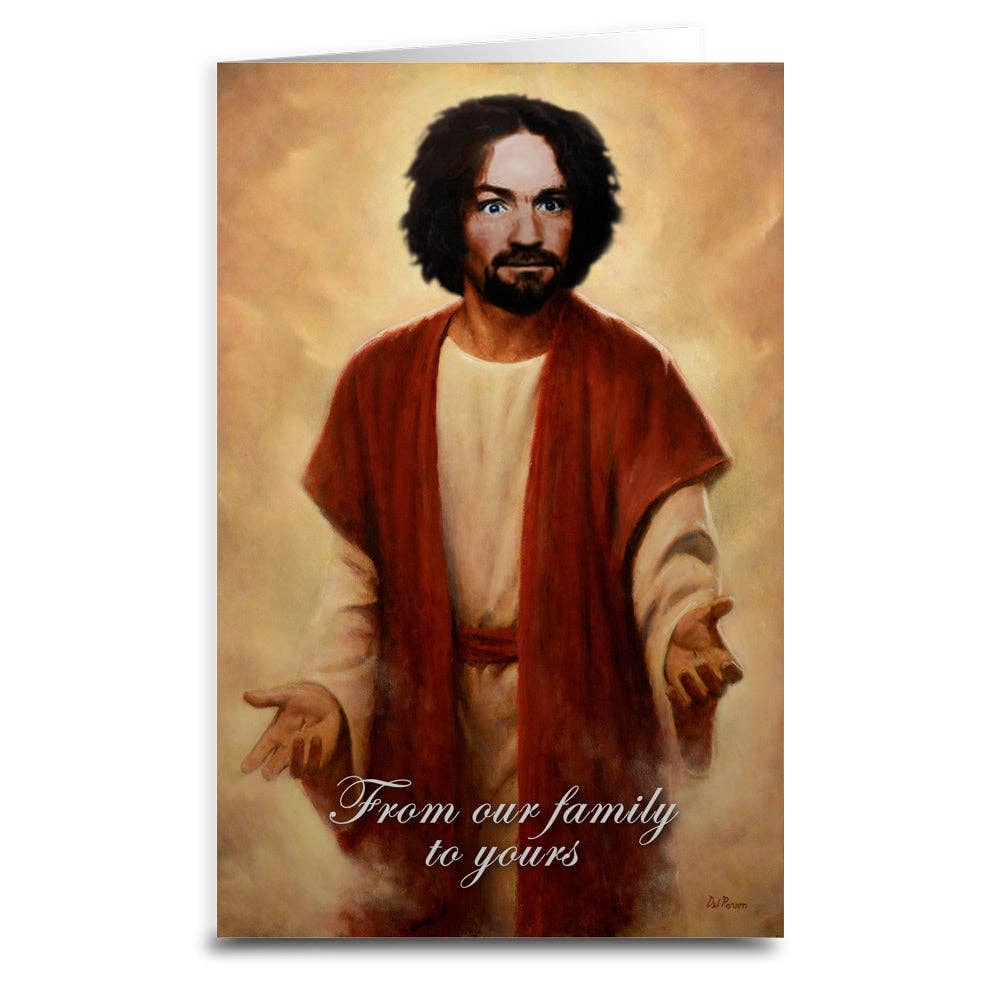Saint Manson "From Our Family" Card: Card & Envelope Only