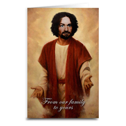 Saint Manson "From Our Family" Card: Card & Envelope Only