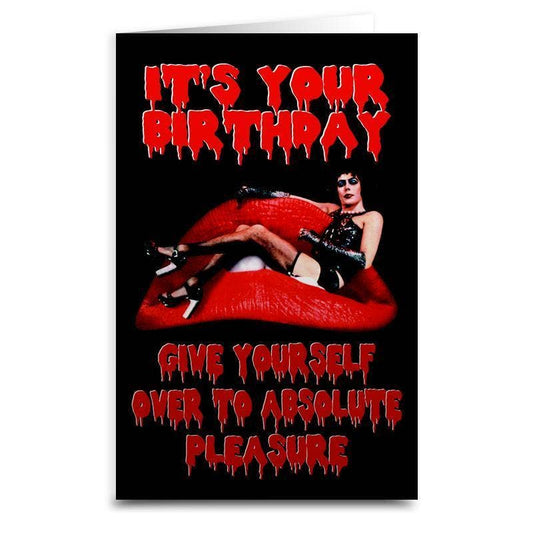 Give Yourself Over to Absolute Pleasure Greeting Card: Card & Envelope Only