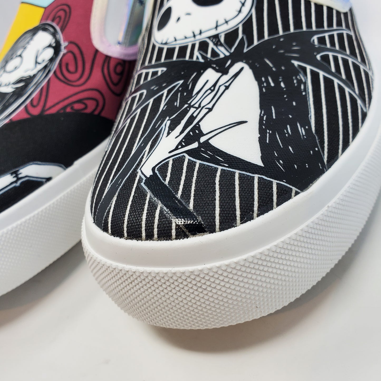 Nightmare Before Christmas Men's Canvas slip on shoe size 11