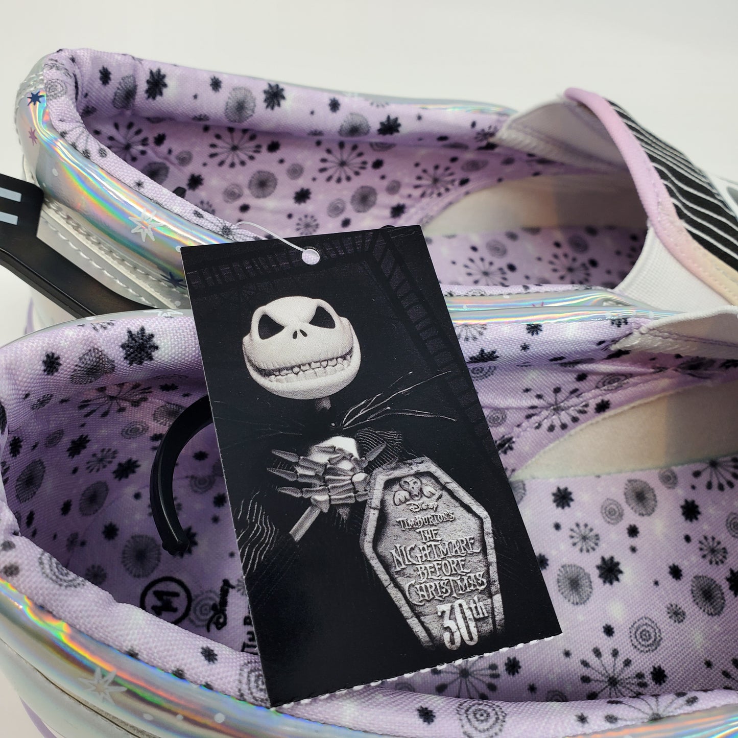 Nightmare Before Christmas Men's Canvas slip on shoe size 11