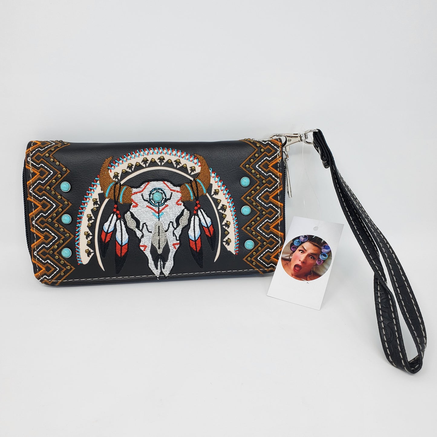 Southwestern Style Billfold Wallet