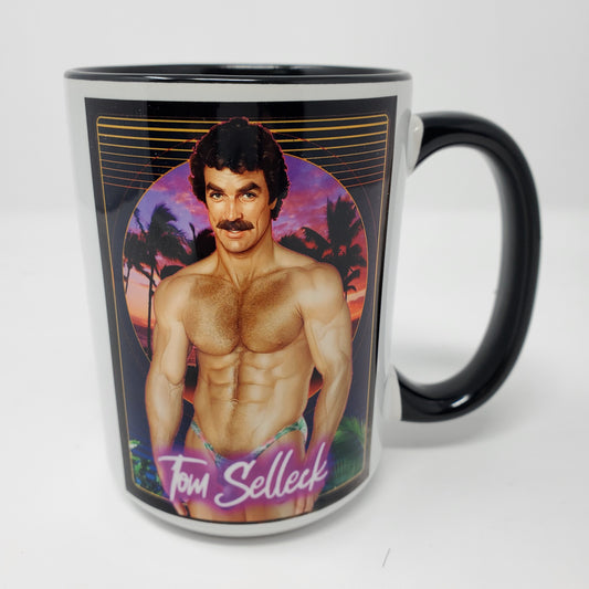 Tom Selleck Ceramic Mug