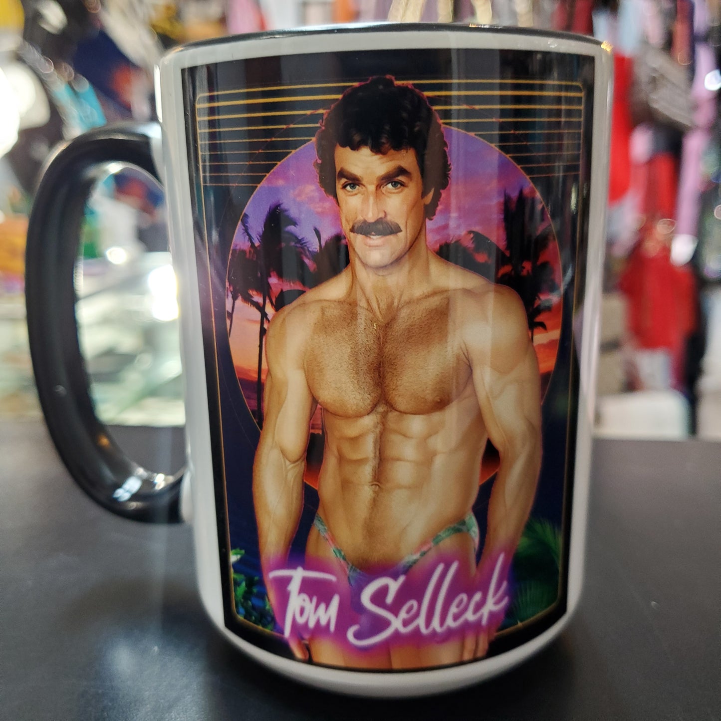 Tom Selleck Ceramic Mug