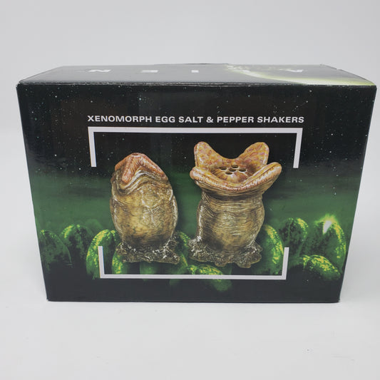 XENOMORPH  EGG  Ceramic Salt and Pepper Shakers