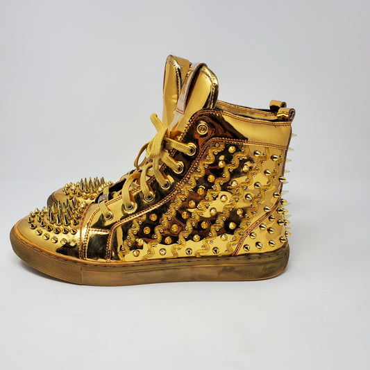 J75 by Jump NewYork Zicron Gold Hightop Sneaker