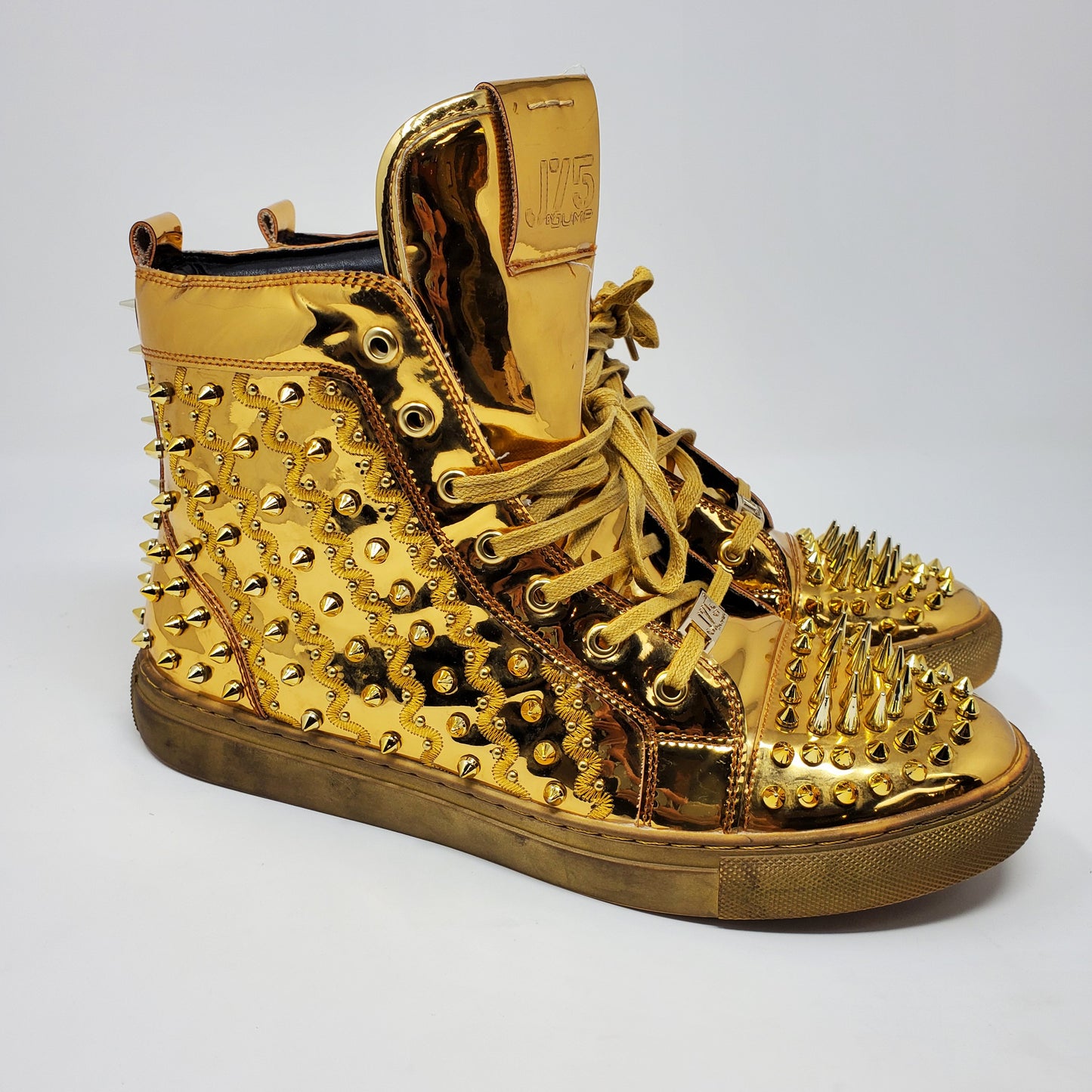 J75 by Jump NewYork Zicron Gold Hightop Sneaker