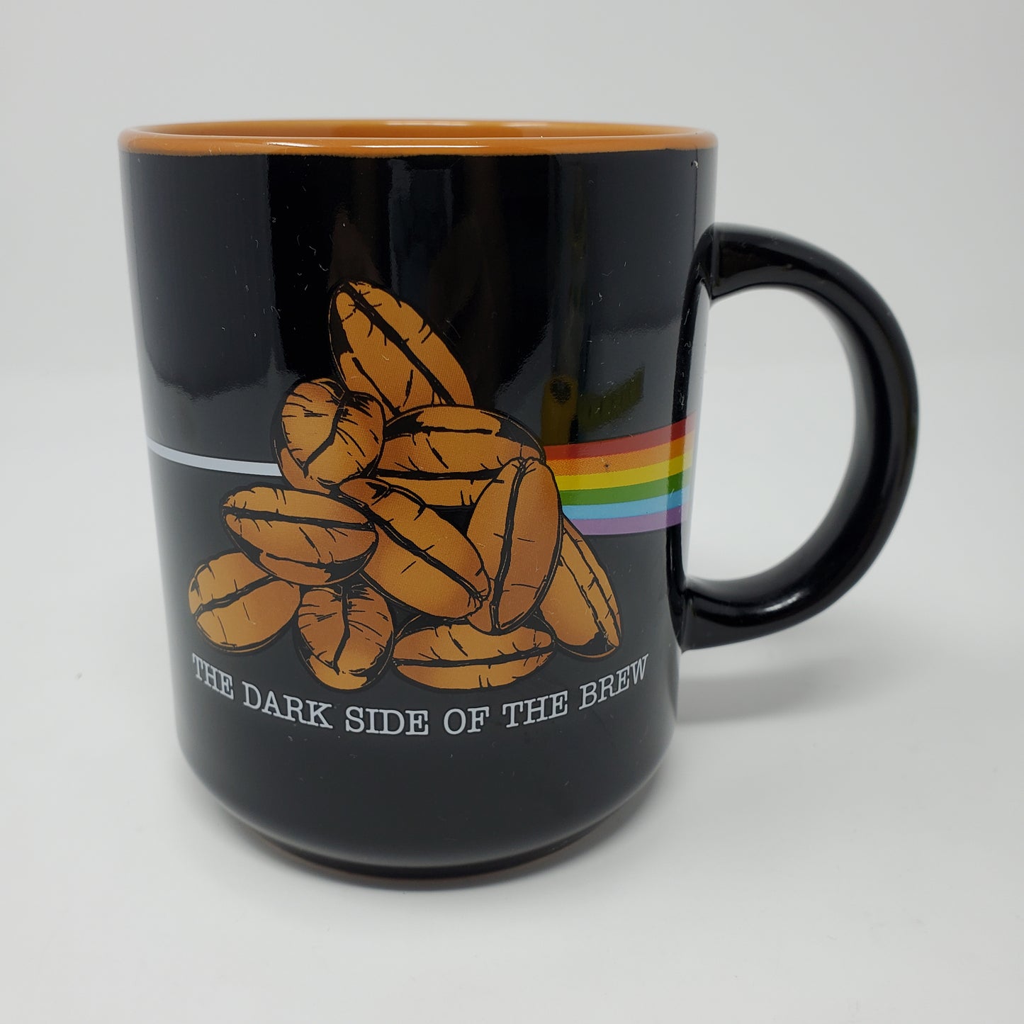 Pink Floyd the dark side of the blue prism logo.. 20 oz ceramic mug