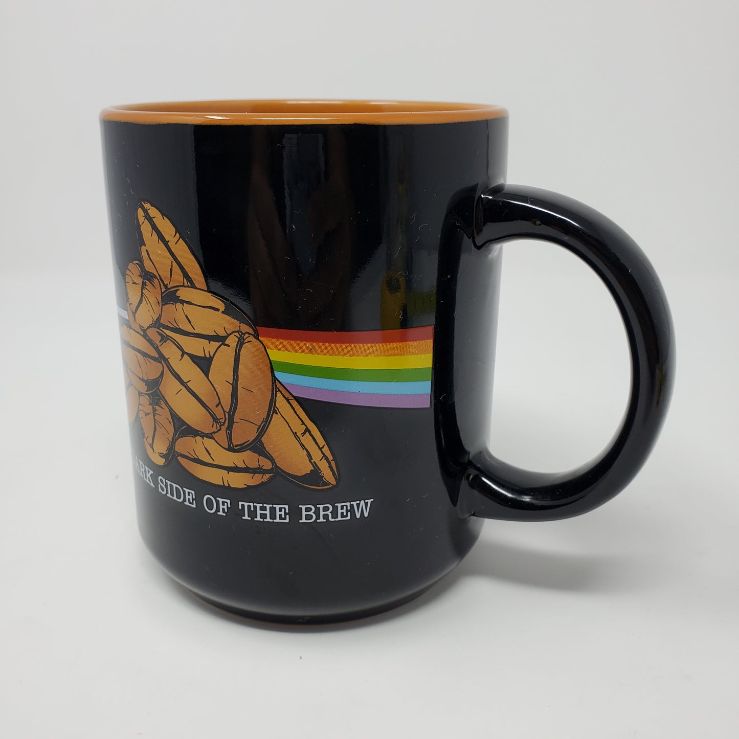 Pink Floyd the dark side of the blue prism logo.. 20 oz ceramic mug