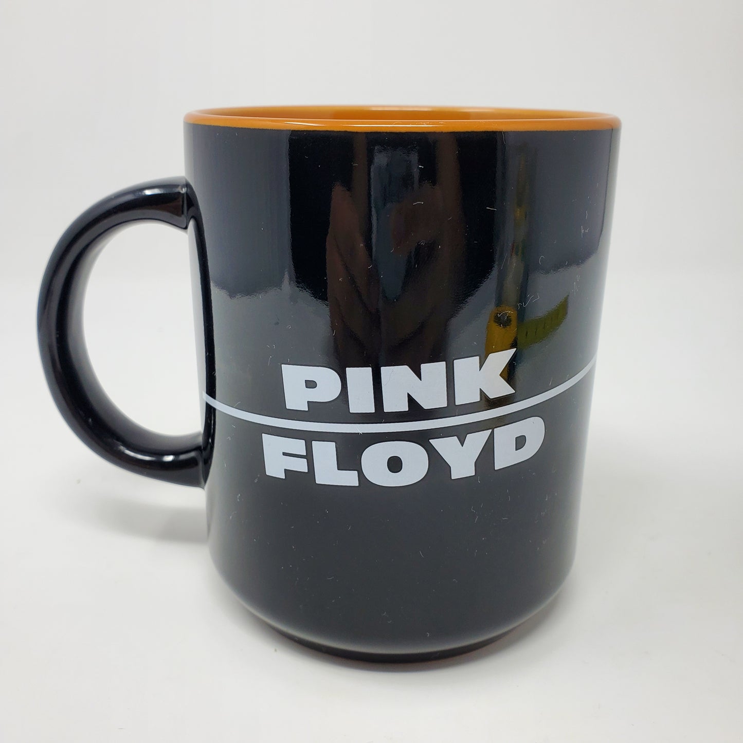 Pink Floyd the dark side of the blue prism logo.. 20 oz ceramic mug