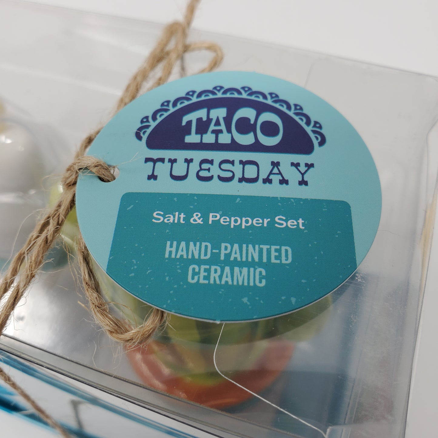 Ceramic salt and pepper shakers taco Tuesday