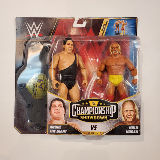 WWF Andre The Giant VS Hulk Hogan Championship showdown series 10 with stand