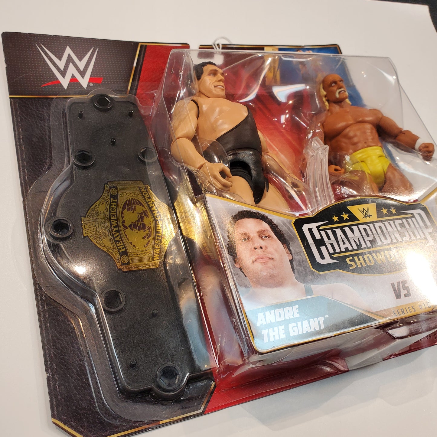 WWF Andre The Giant VS Hulk Hogan Championship showdown series 10 with stand