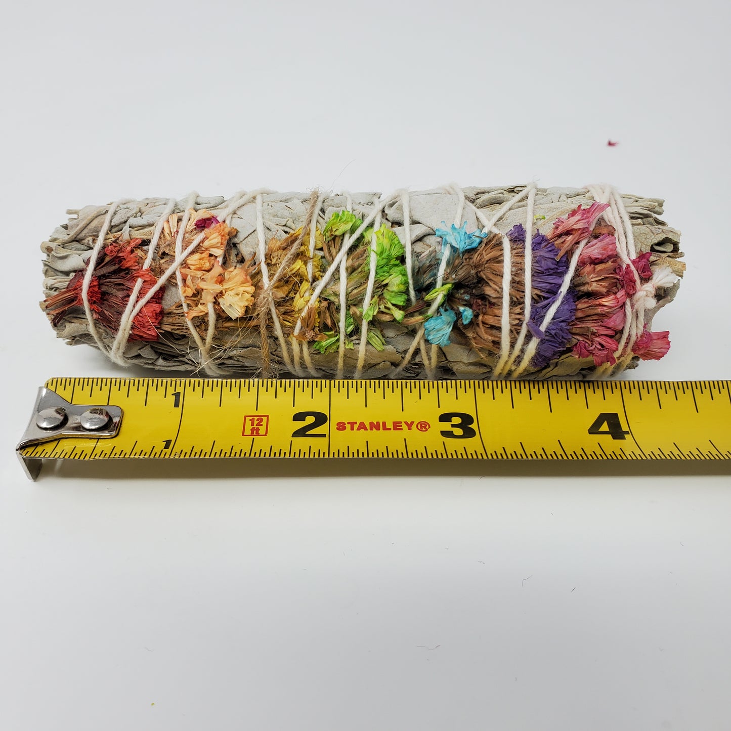 Rainbow Sage Smudge Stick 4"