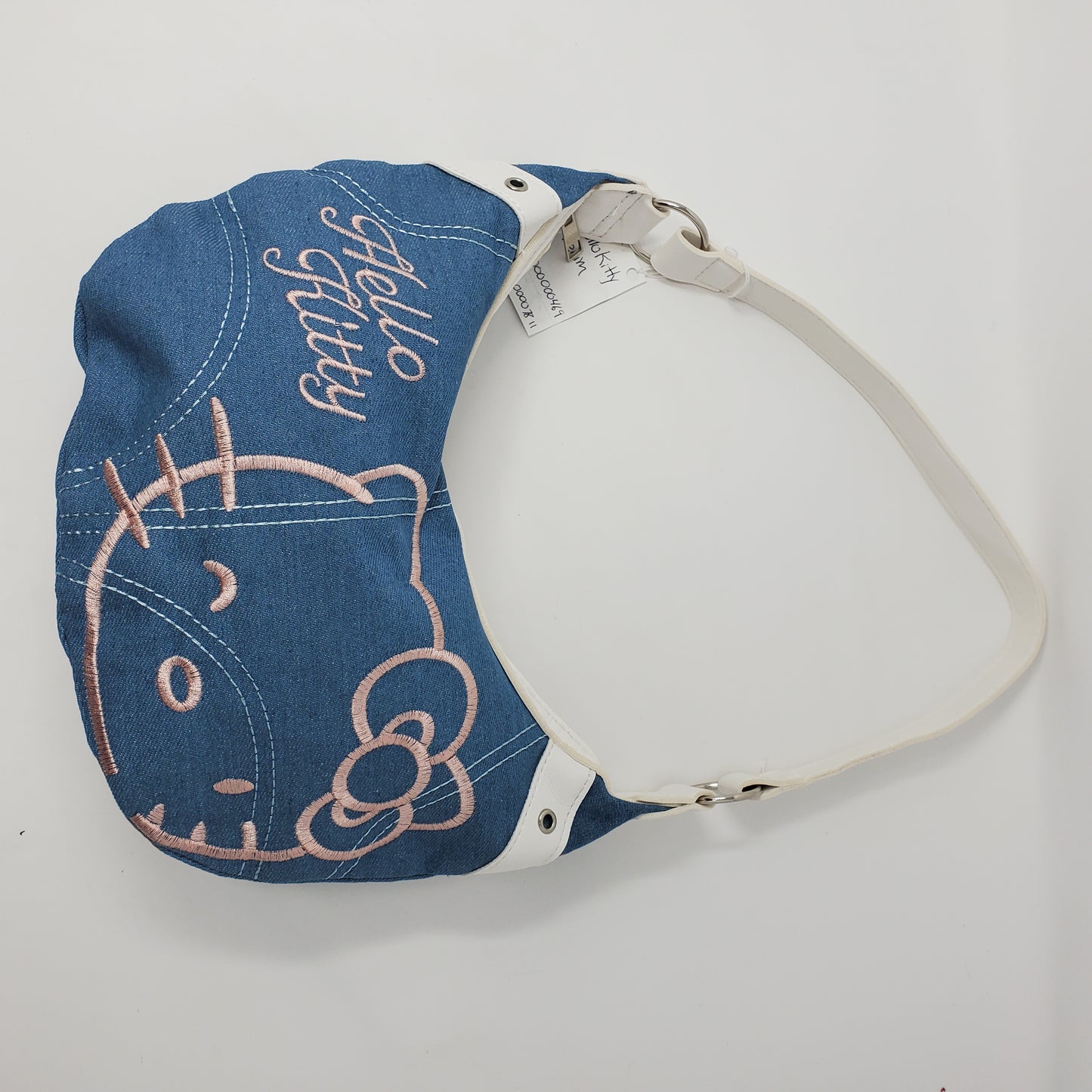 Denim Hello Kitty armpit bag-purse