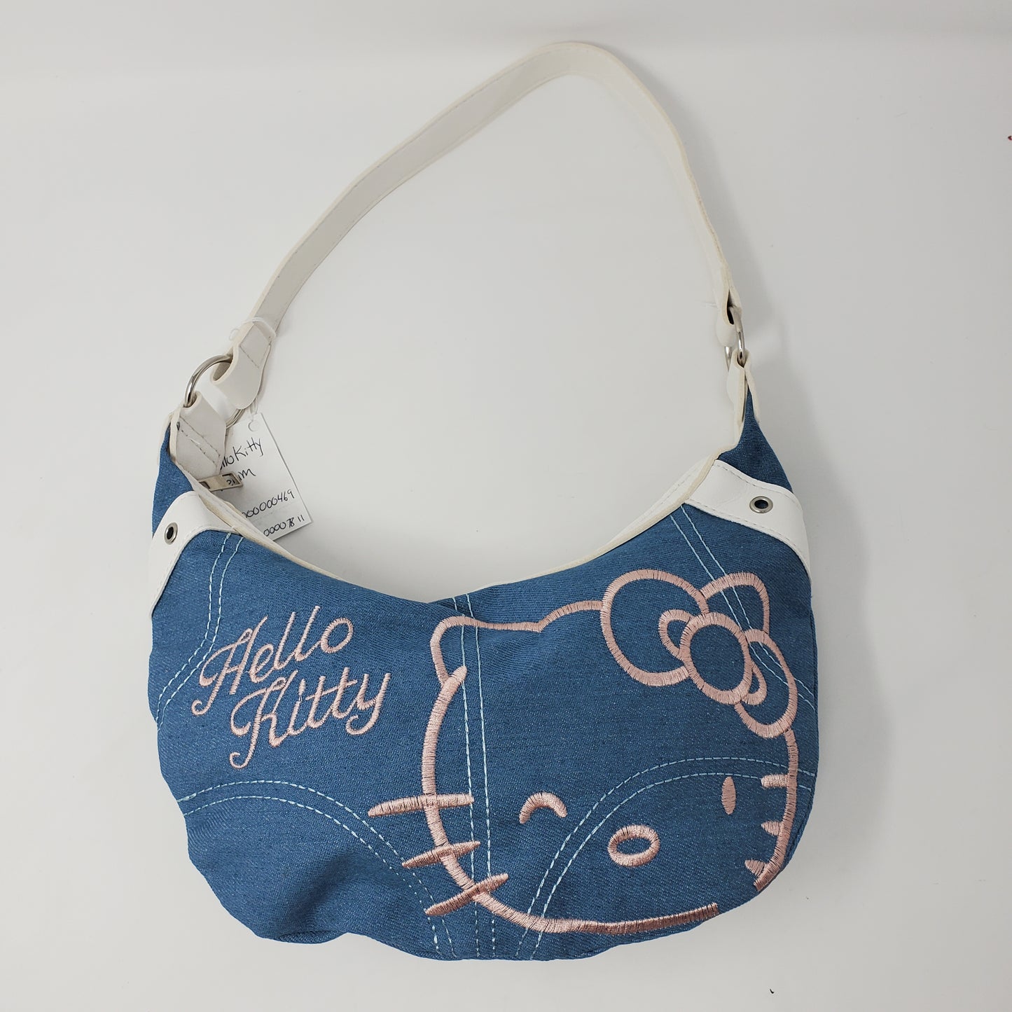 Denim Hello Kitty armpit bag-purse