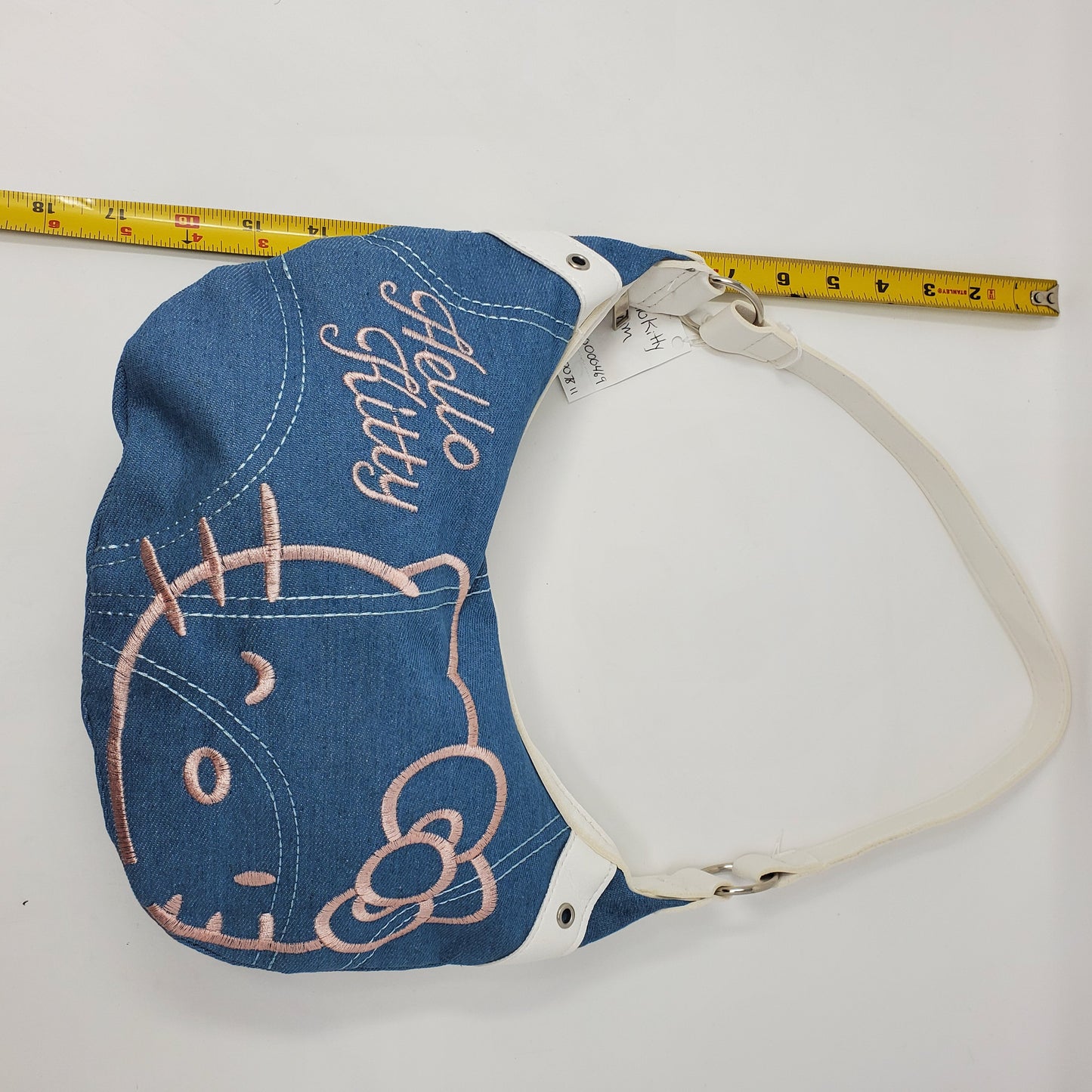 Denim Hello Kitty armpit bag-purse