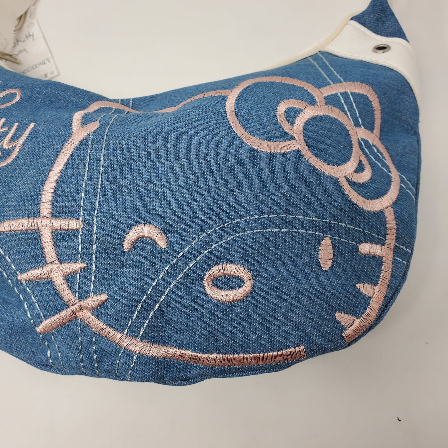 Denim Hello Kitty armpit bag-purse