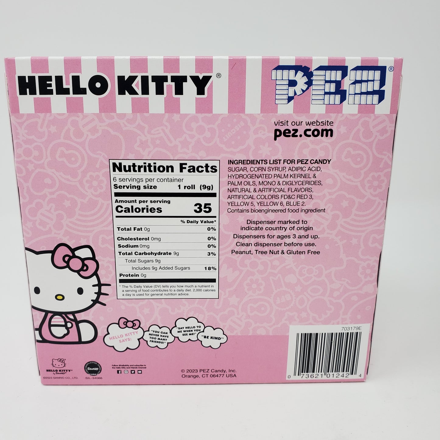 Hello  Kitty PEZ Gift set Hello Kitty and Puppy 2023