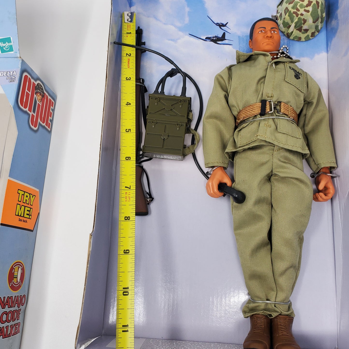 G-I Joe Navajo Code Talker Doll by Hasbro Speaking Doll