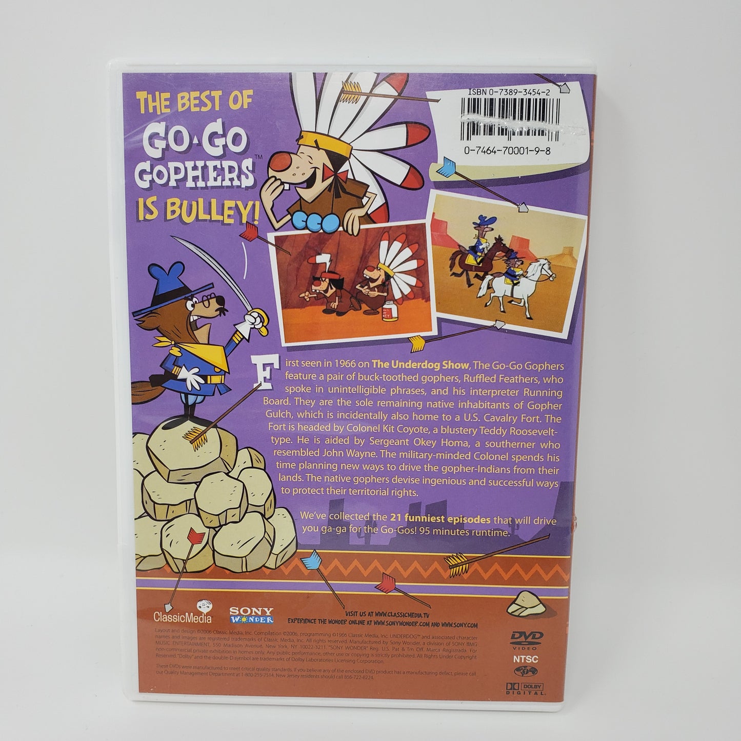 Pre Owned Go Go Gophers DVD collectors item