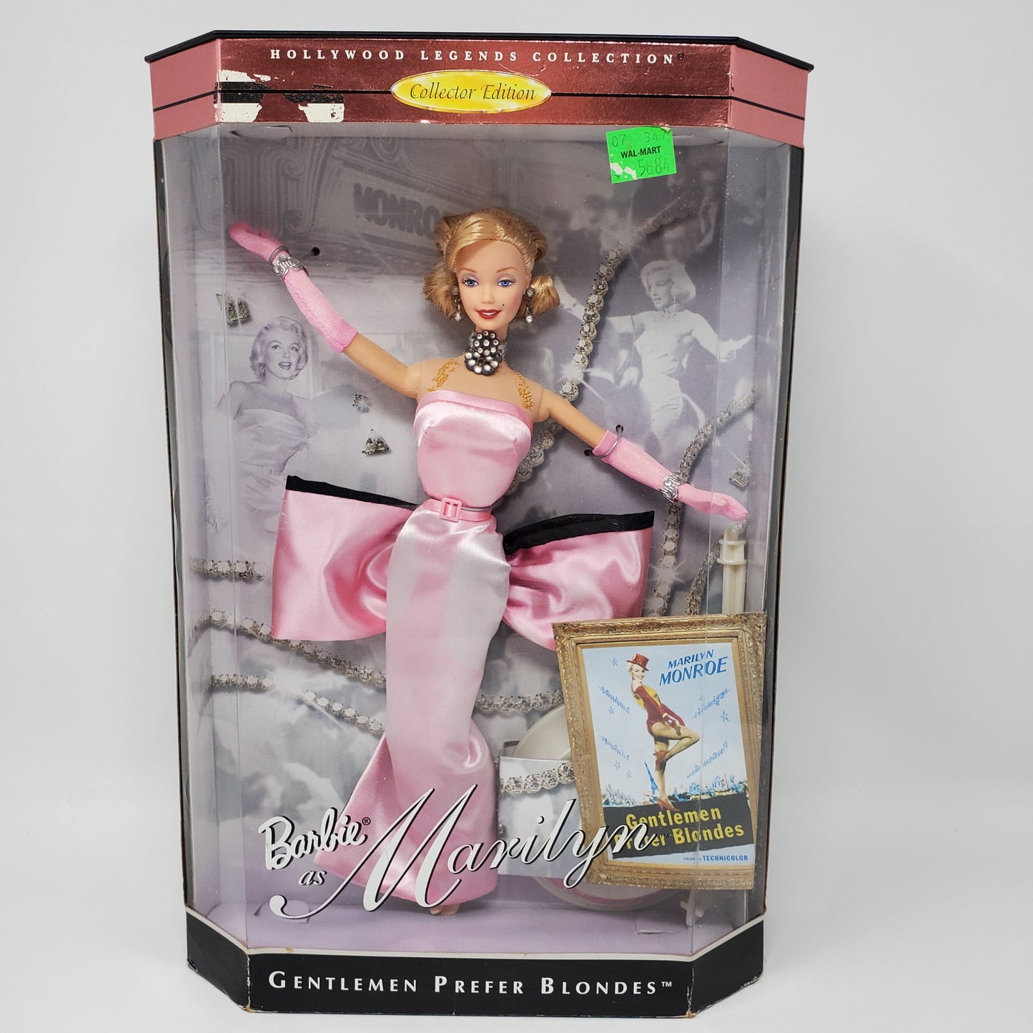 Barbie as Marilyn Monroe "Gentlemen Prefer Blondes" Hollywood Legends Collections Collector Edition 1997